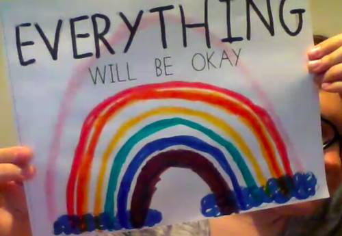 Clarke Philadelphia Rainbow Art for Hospital Staff
